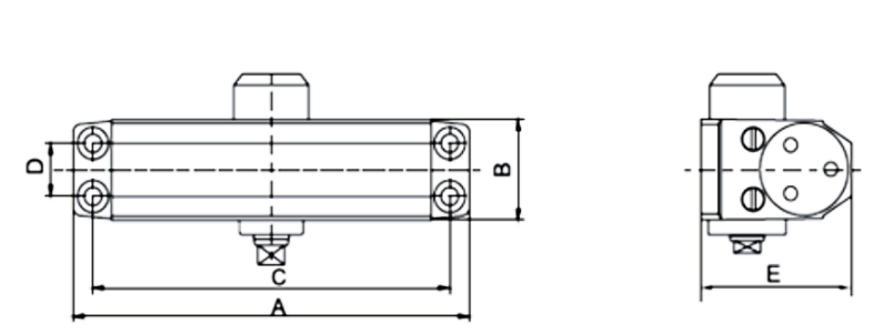 Габаритные чертежи TS FROST