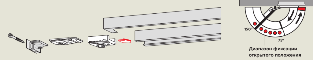 Фиксатор открытого положения